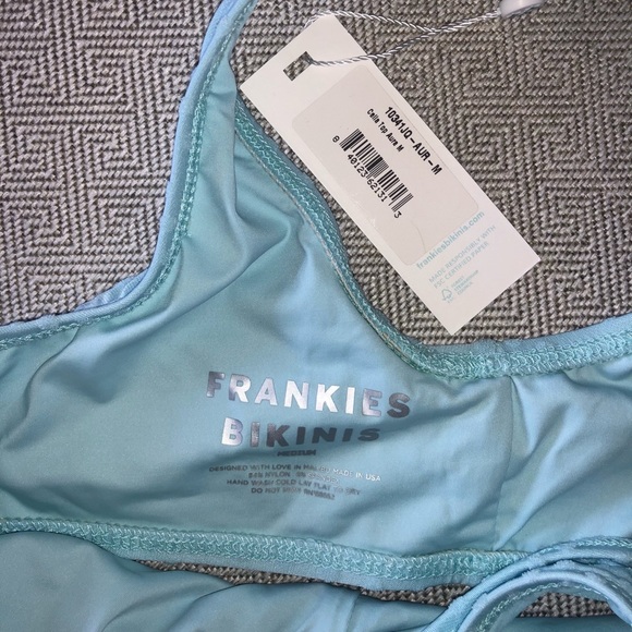 FRANKIES BIKINIS - BLUE BIKINI SET - Picture 6 of 8